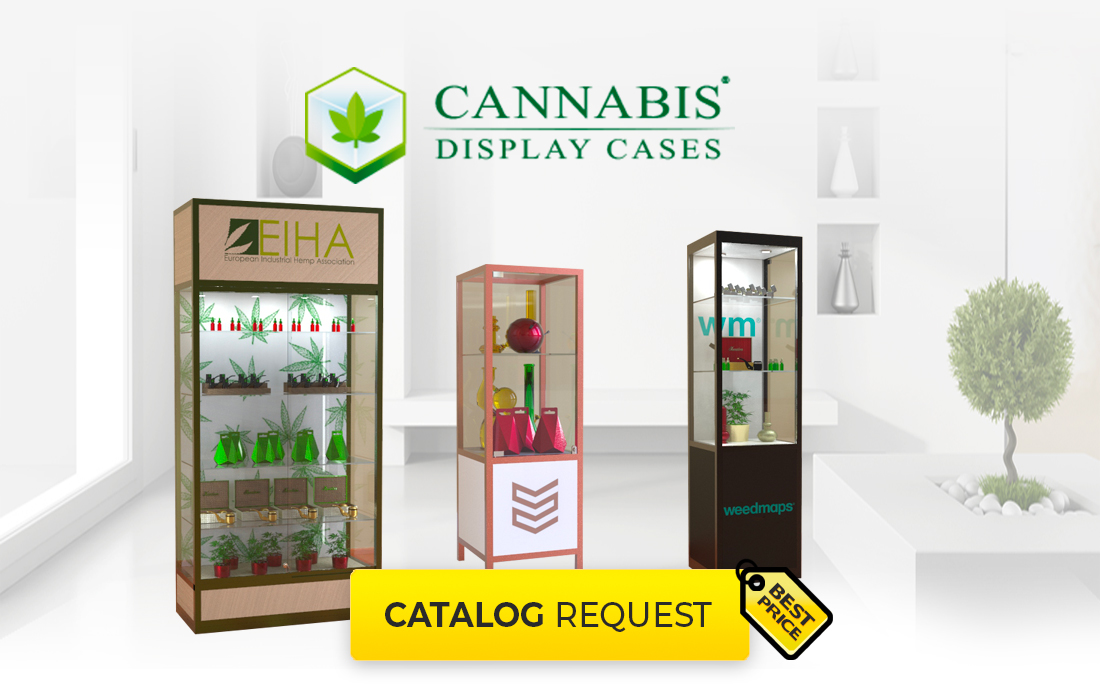 Cannabis Store Display Cases